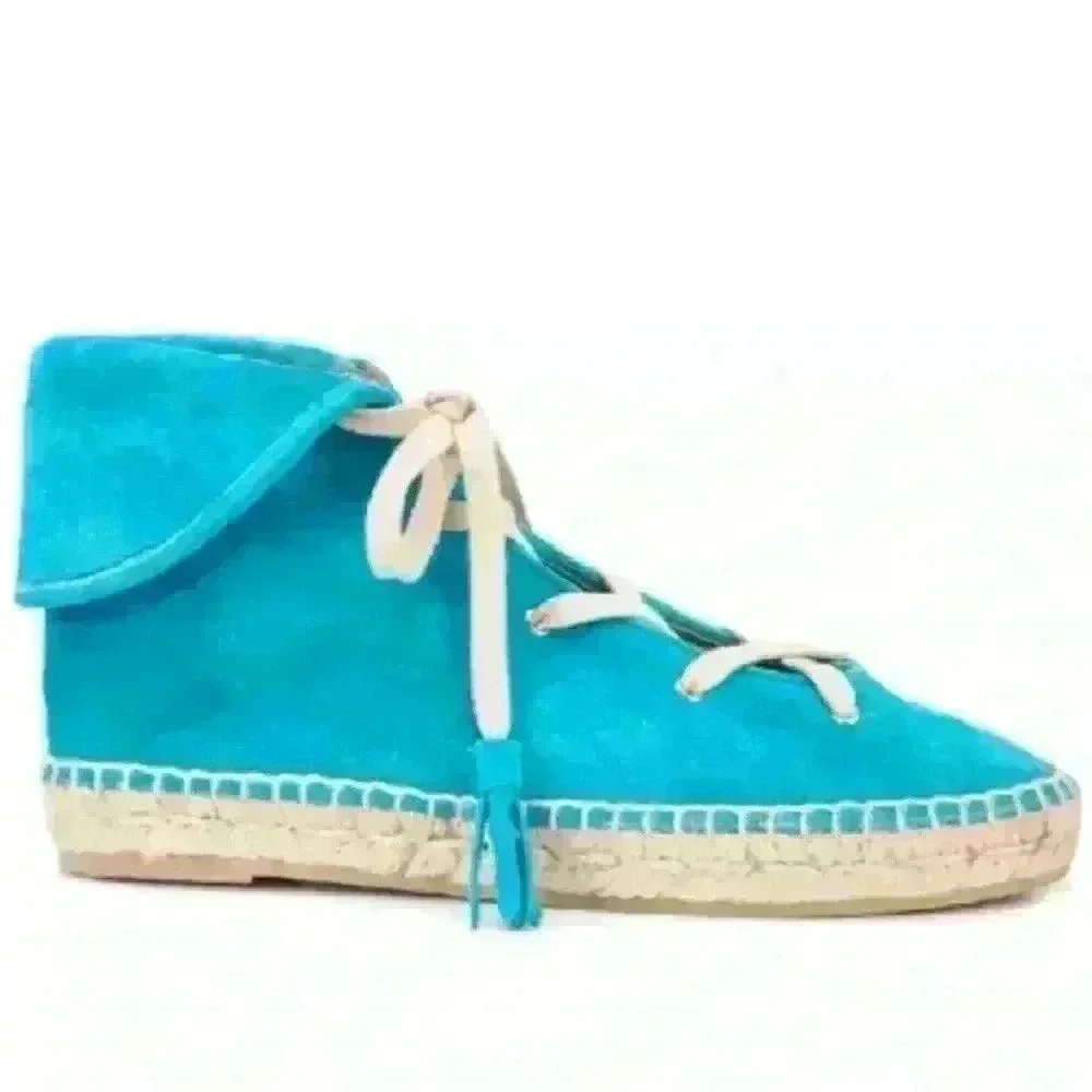NIB!! Altuzarra Gus Suede Espadrille Bootie